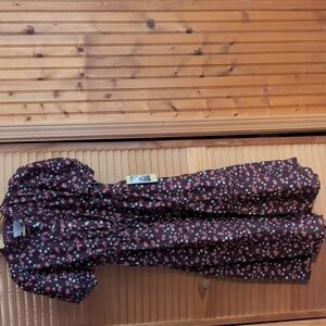 NWT Trovata Hildie Dress in Plum Blossom - S